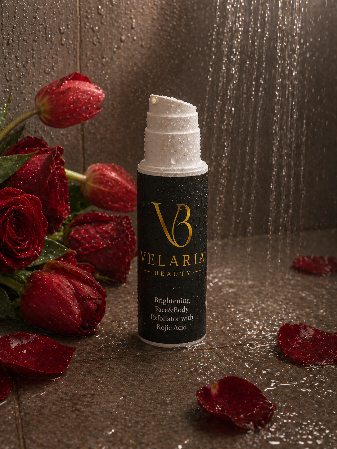 Brightening Face&Body Exfoliator with Kojic Acid