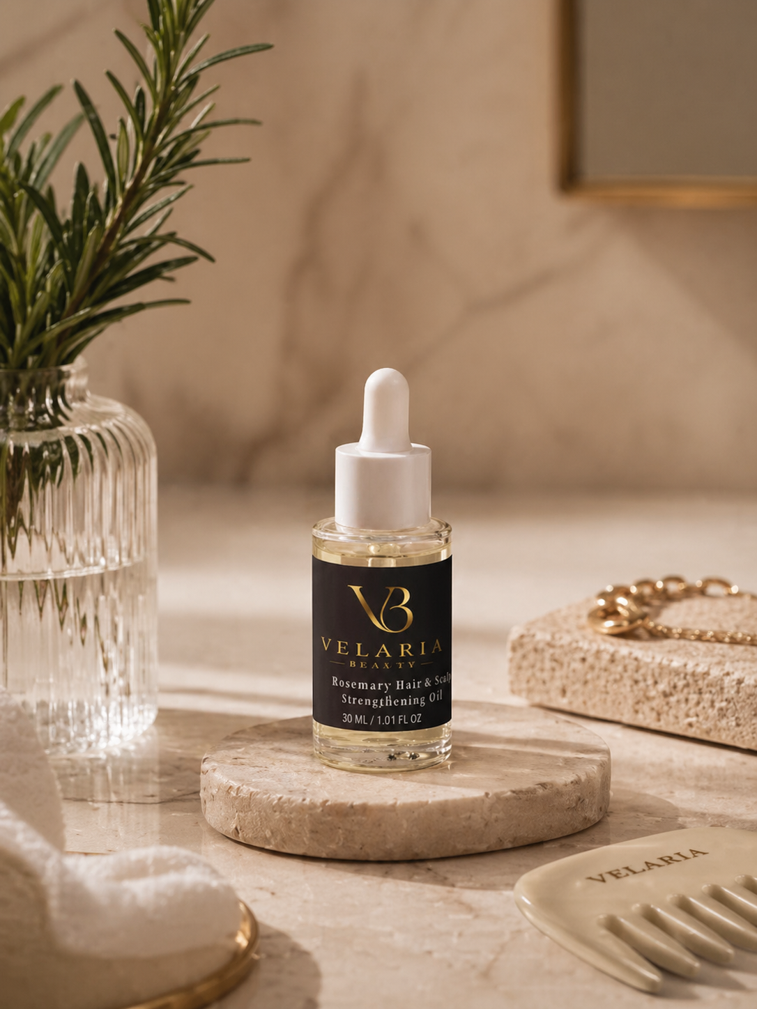 Rosemary Hair & Scalp Strengthening Oil